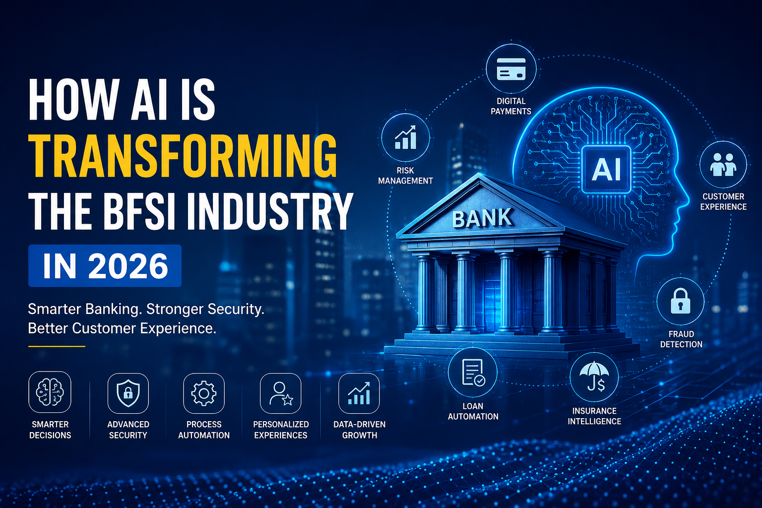 How AI is Transforming the BFSI Industry in 2026: 7 Powerful Changes Reshaping Banking